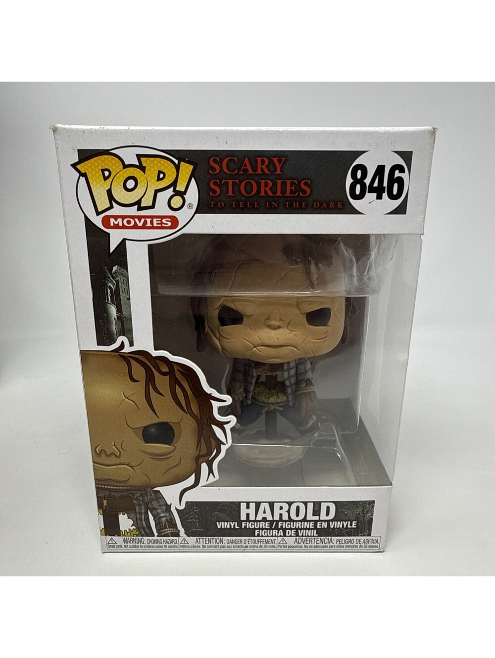 Funko Pop Movies- Scary Stories, Harold #846 Vinyl Horror Figure 